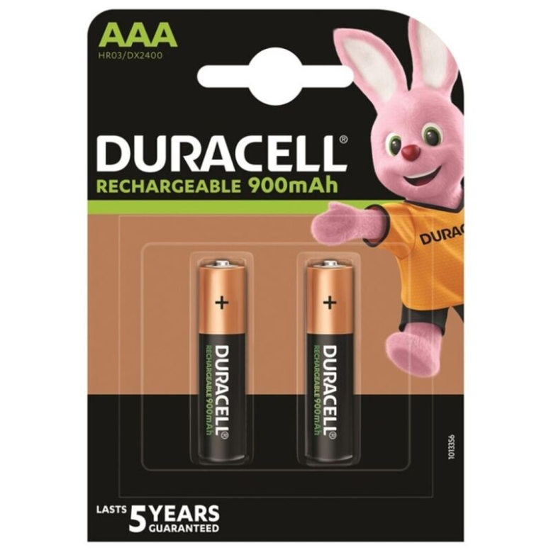 Piles Rechargeables AAA HR03 900 mAh - Duracell