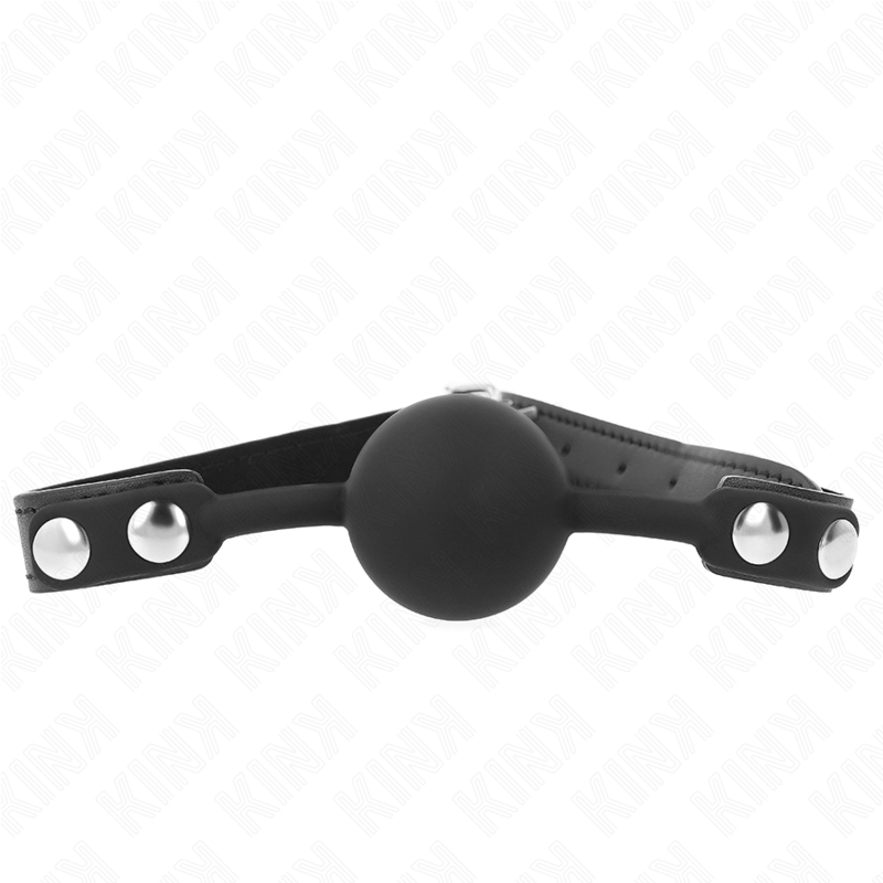Bâillon BDSM Boule Lumineuse Silicone Sangle Réglable - Kink