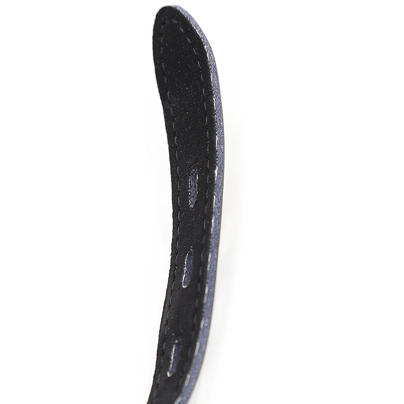 Bâillon Boule BDSM Cuir Cadenas Verrouillable Ajustable - Ohmama Fetish