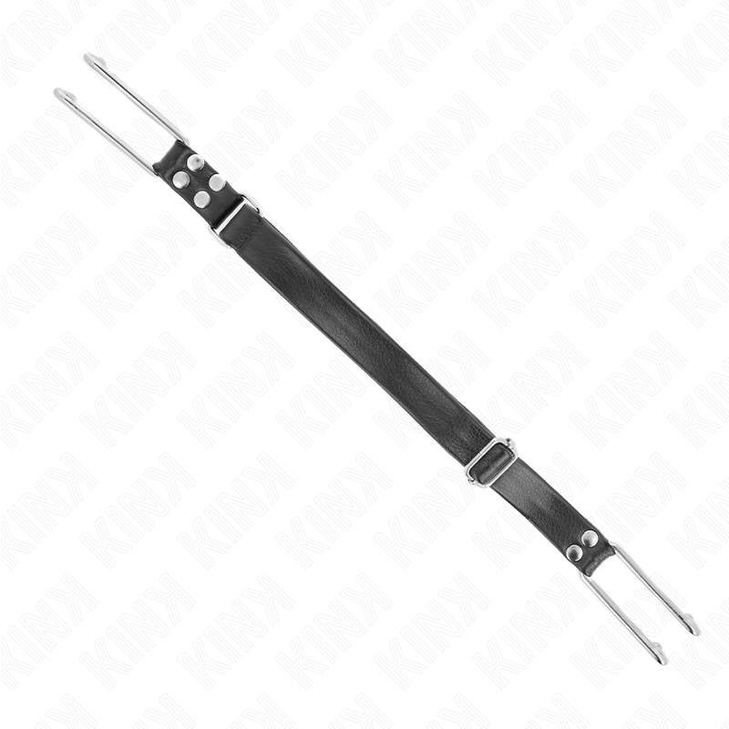 Bâillon Crochet BDSM Métal Réglable 36 à 52 cm - Kink