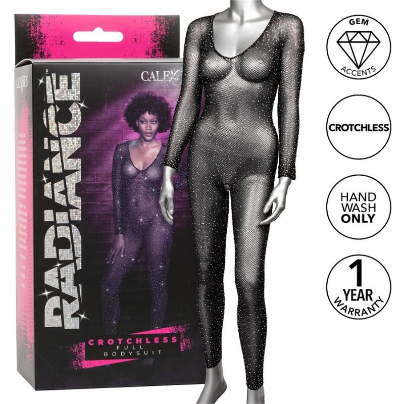 Body Sans Entrejambe Radiance Maille Strass Extensible - CalExotics