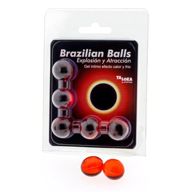 Boules Brésiliennes Gel Excitant Effet Chaud - Taloka