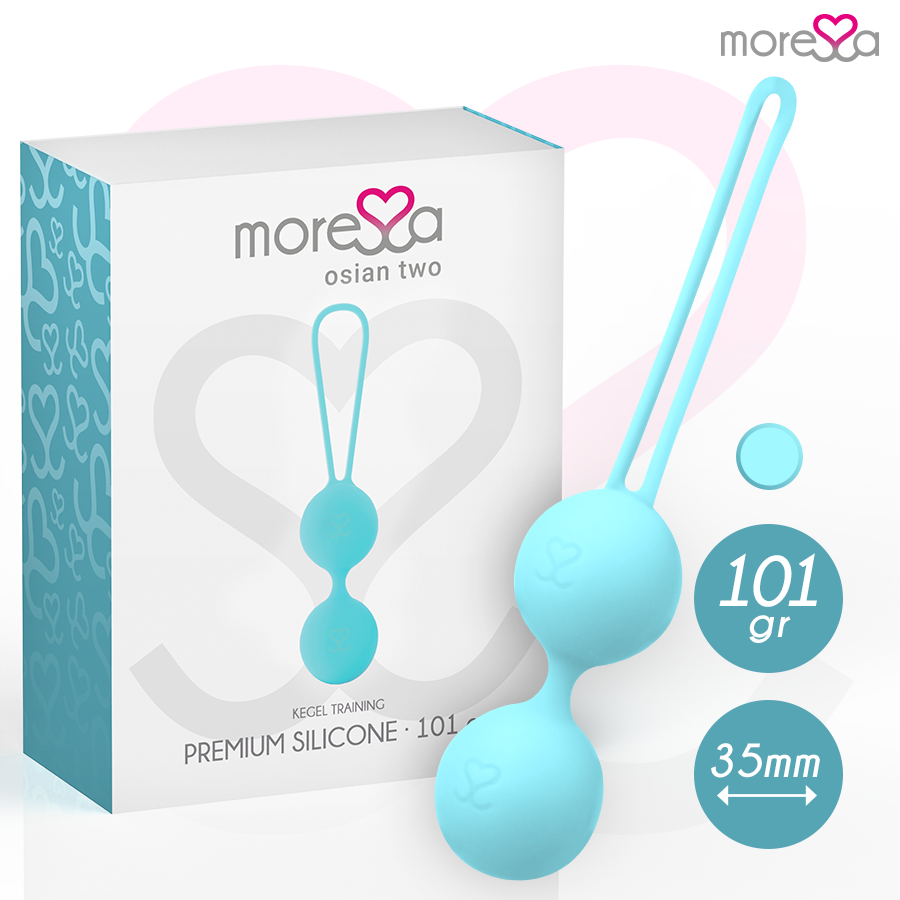 Boules de Geisha Osian Two Silicone Premium Double Bille - Moressa