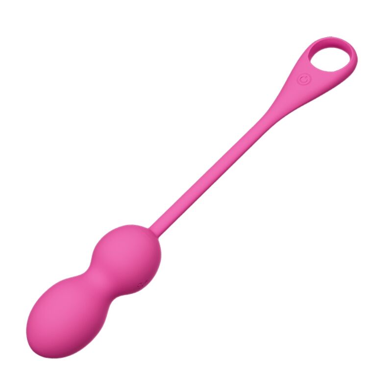 Boules de Kegel Vibrantes Elvira Connectées 12 Modes - Silicone - Pretty Love