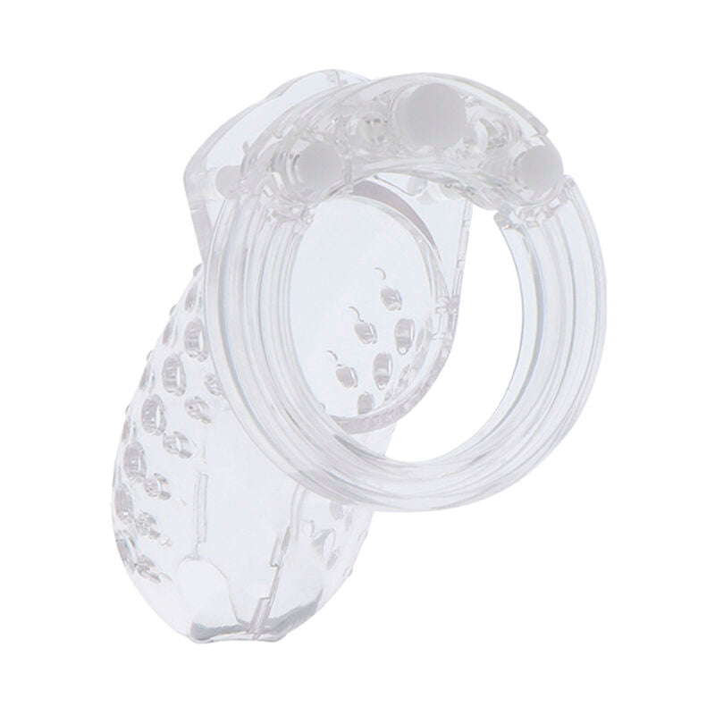 Cage de Chasteté Extreme Acrylique Réglable Transparente - Hidden Desire