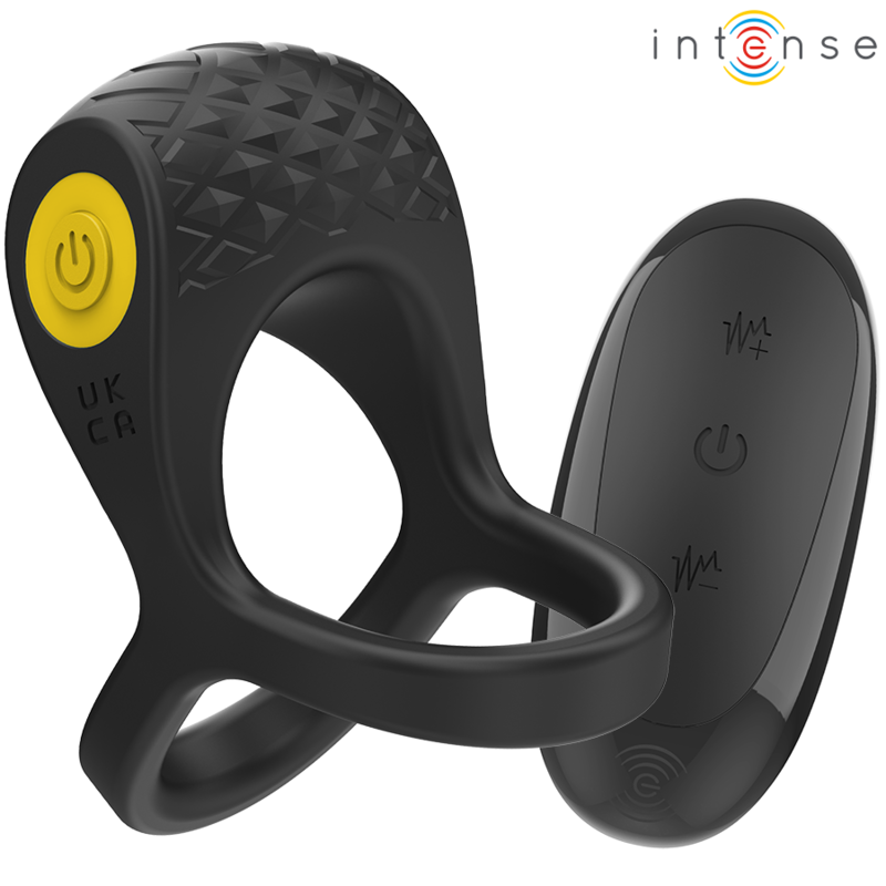Cockring Double Vibrant Alex Télécommande 10 Vibrations Rechargeable - Intense