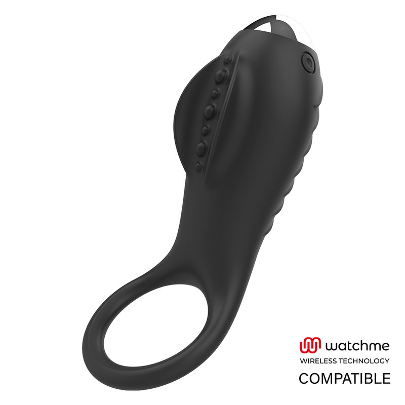 Cockring Vibrant Connecté Alan WatchMe 10 Modes Rechargeable - Brilly Glam