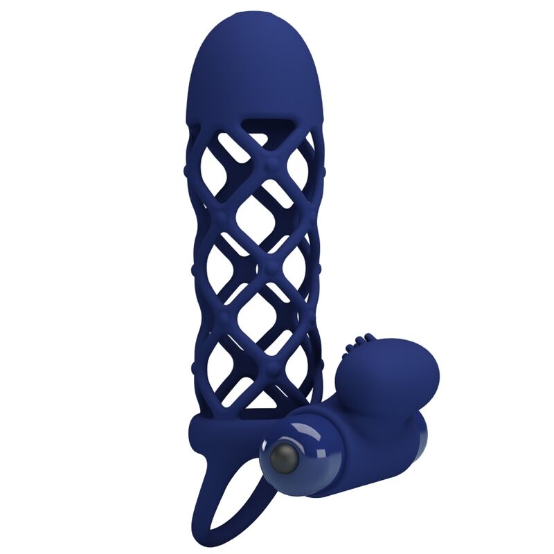 Cockring Vibrant Giann Gaine Silicone 10 Modes Stimulateur Clitoris - Pretty Love
