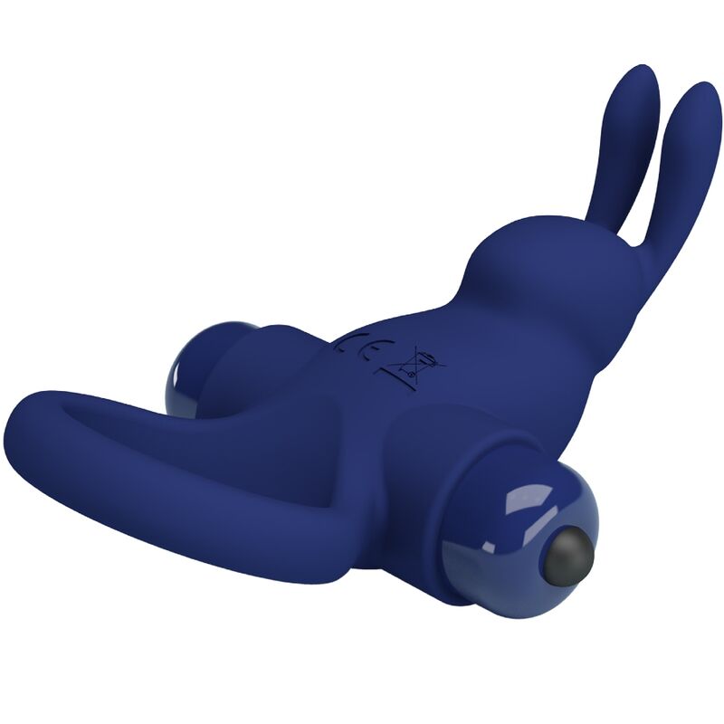 Cockring Vibrant Jiro Stimulateur Clitoridien Lapin 10 Modes - Pretty Love