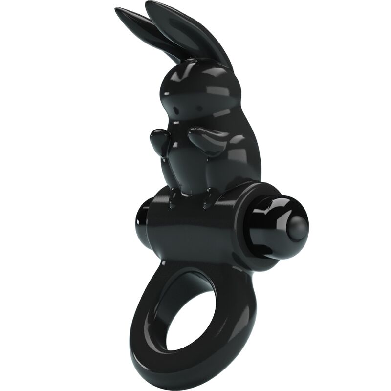 Cockring Vibrant Rabbit 10 Vibrations Stimulation Clitoridienne - Pretty Love