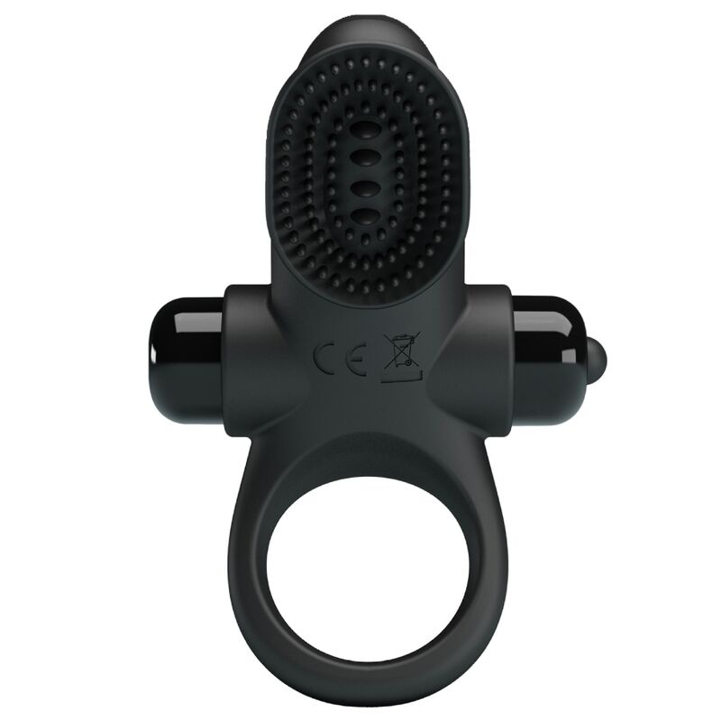 Cockring Vibrant Ring II Silicone 10 Modes Stimulation Clitoris - Pretty Love