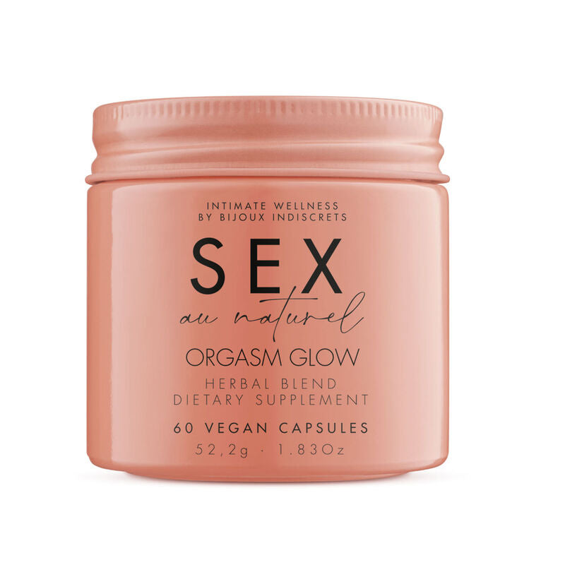Complément Alimentaire Libido Orgasm Glow 60 Capsules Naturelles - Bijoux Indiscrets