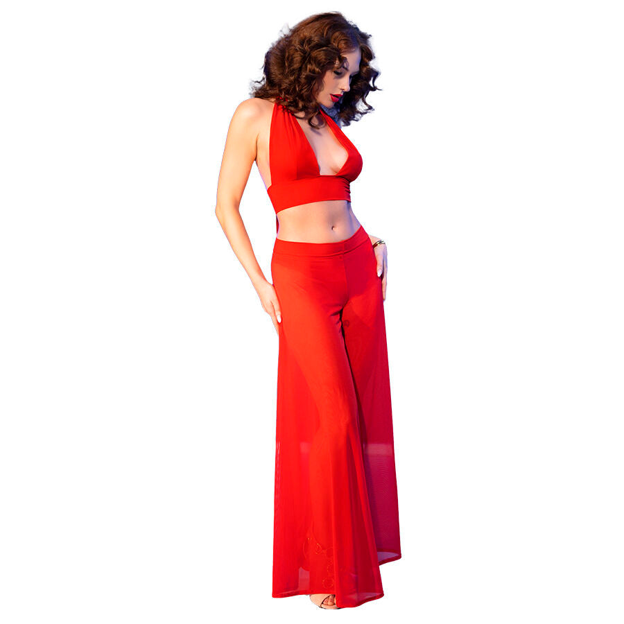 Ensemble Lingerie Haut et Pantalon Fluide Dentelle - Chilirose