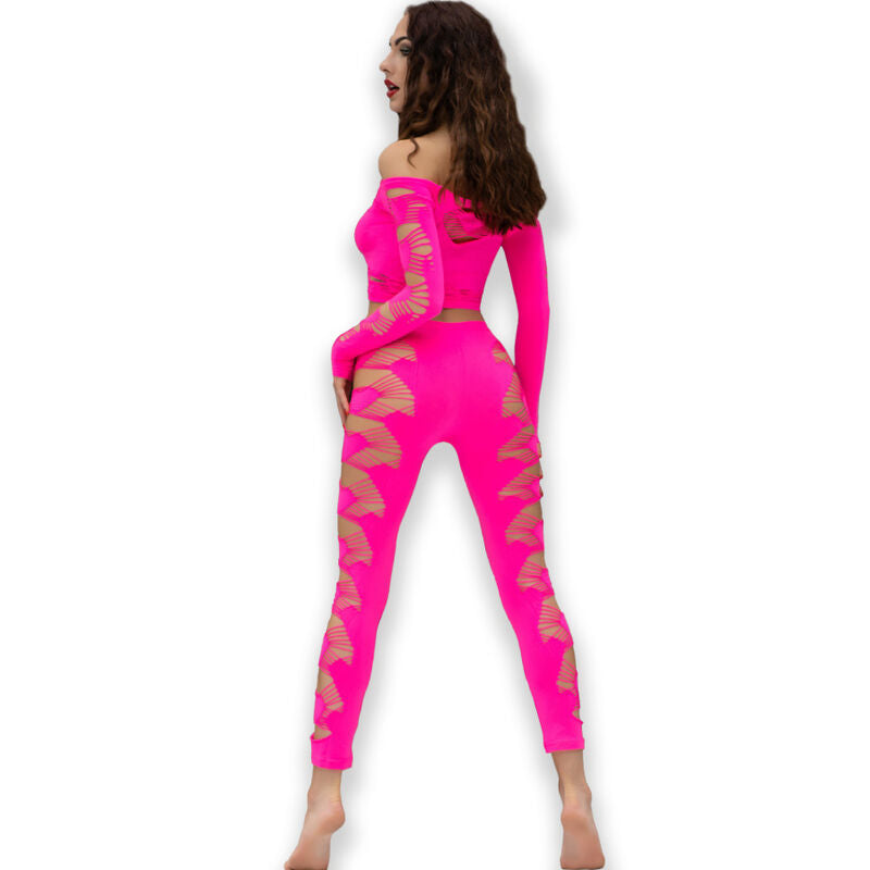 Ensemble Lingerie Sans Couture Haut & Pantalon Fuchsia CR 4632 - Chilirose