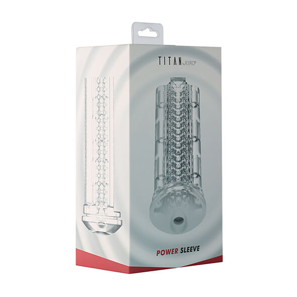 Gaine de Rechange Masturbateur Titan Power Sleeve Texturée - Kiiroo
