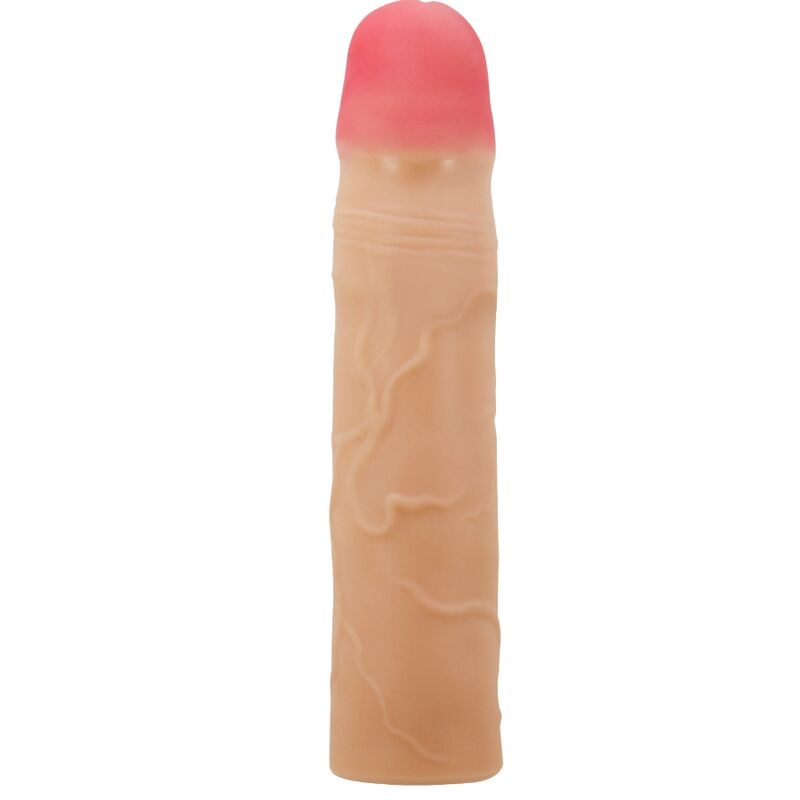 Gaine à Pénis Kylian Texturée Anneau Testicules Silicone - Pretty Love