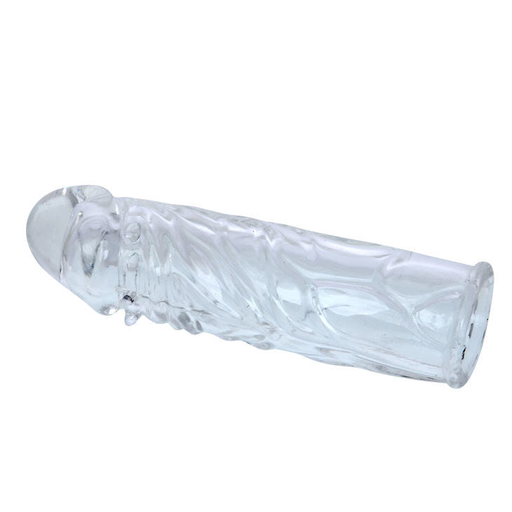 Gaine à Pénis Texturée Nodules Silicone Effet Allongeant 13 cm - Baile