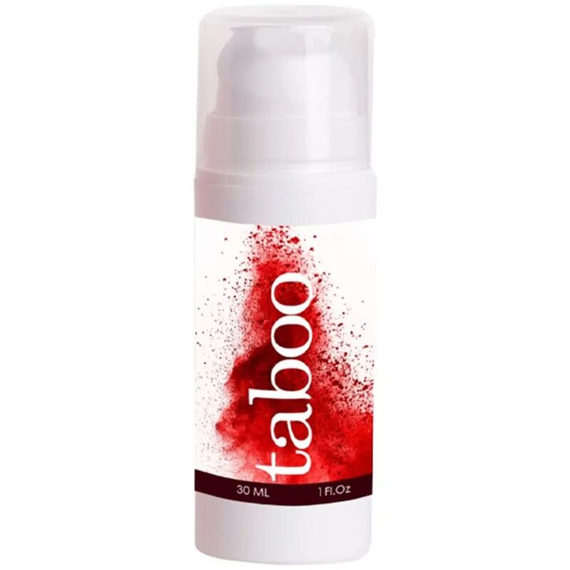 Gel d'Érection Taboo Male Booster Camphre & Gingembre 30 ml - Ruf