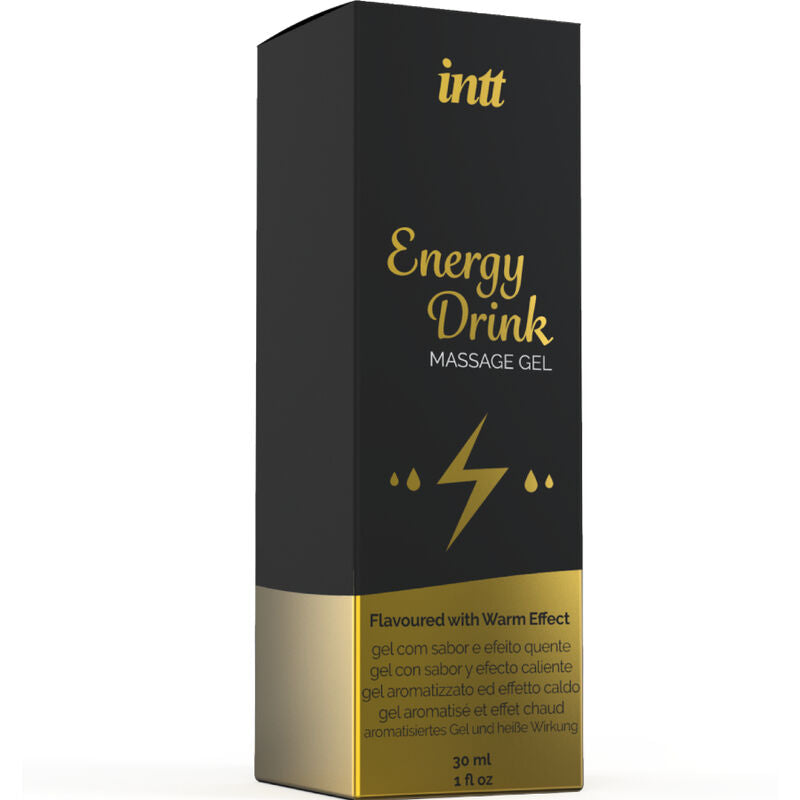 Gel de Massage Comestible Saveurs Gourmandes Effet Chauffant - Intt