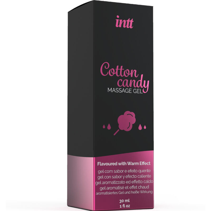 Gel de Massage Comestible Saveurs Gourmandes Effet Chauffant - Intt