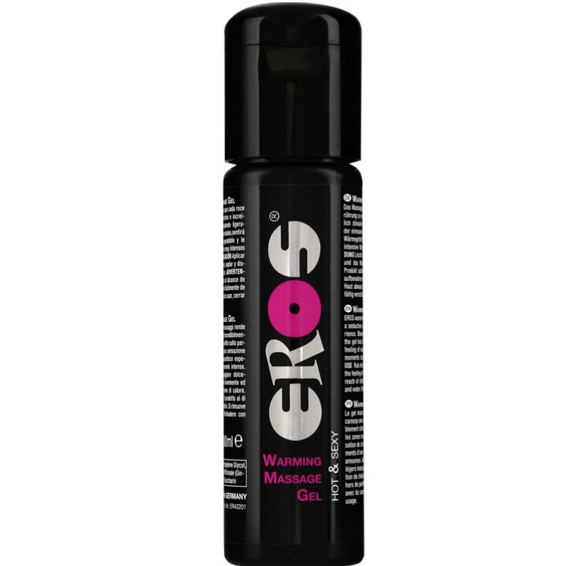 Gel de Massage Effet Chaleur Gingembre Soluble à l'Eau 100 ml - Eros