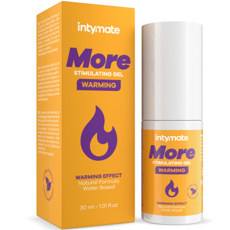 Gel de Massage Stimulant Effet Chaleur Intymate More Warming 30 ml - Intimateline