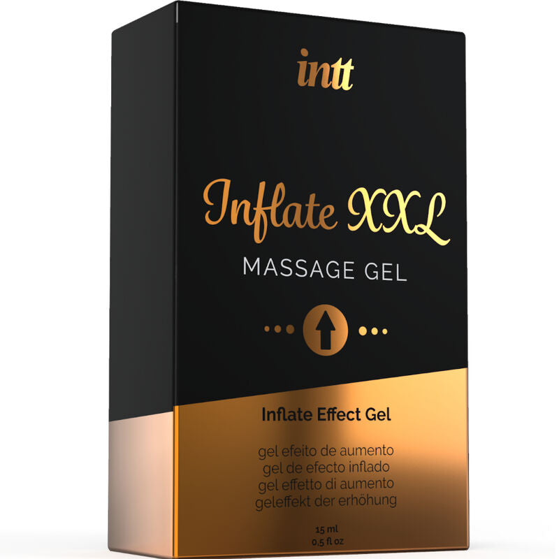 Gel Stimulant Érection Inflate XXL Effet Volume Cannelle 15 ml - Intt