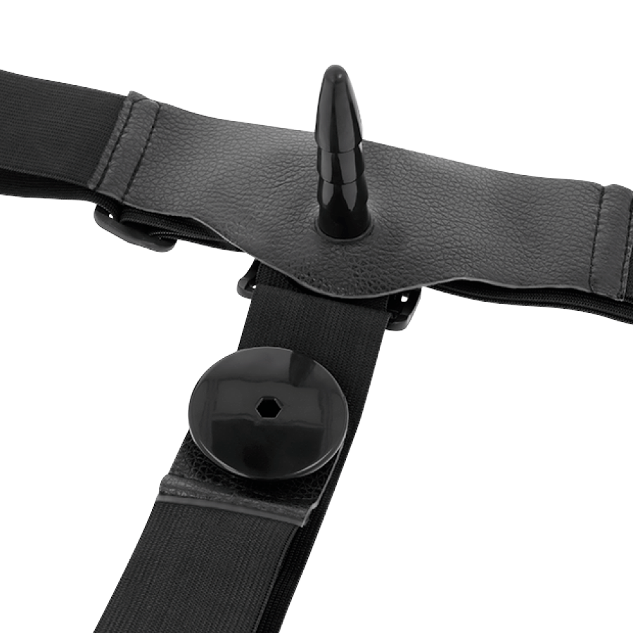 Gode Ceinture Double Pénétration Wayne Click Harness 2 Godes Ajustable - Harness Attraction