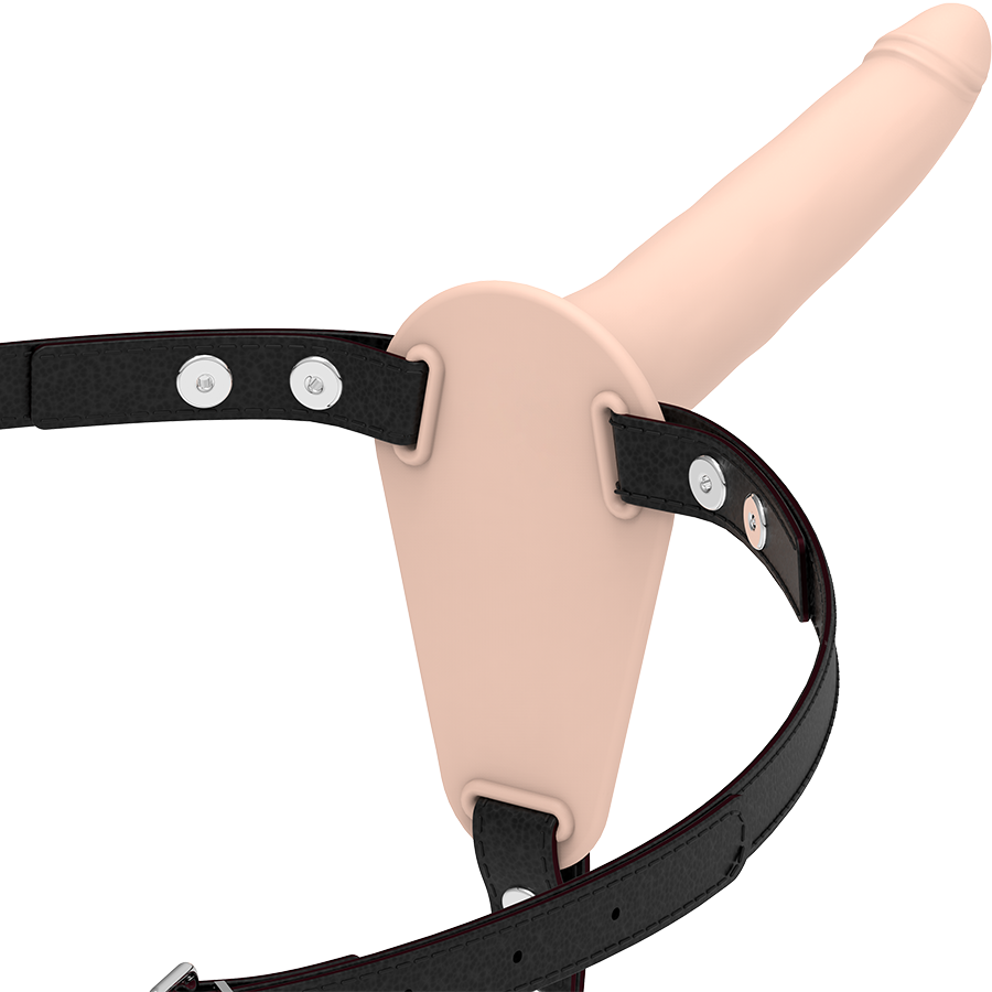 Gode Ceinture Silicone 15 cm - Harnais Élastique Ajustable - Fetish Submissive