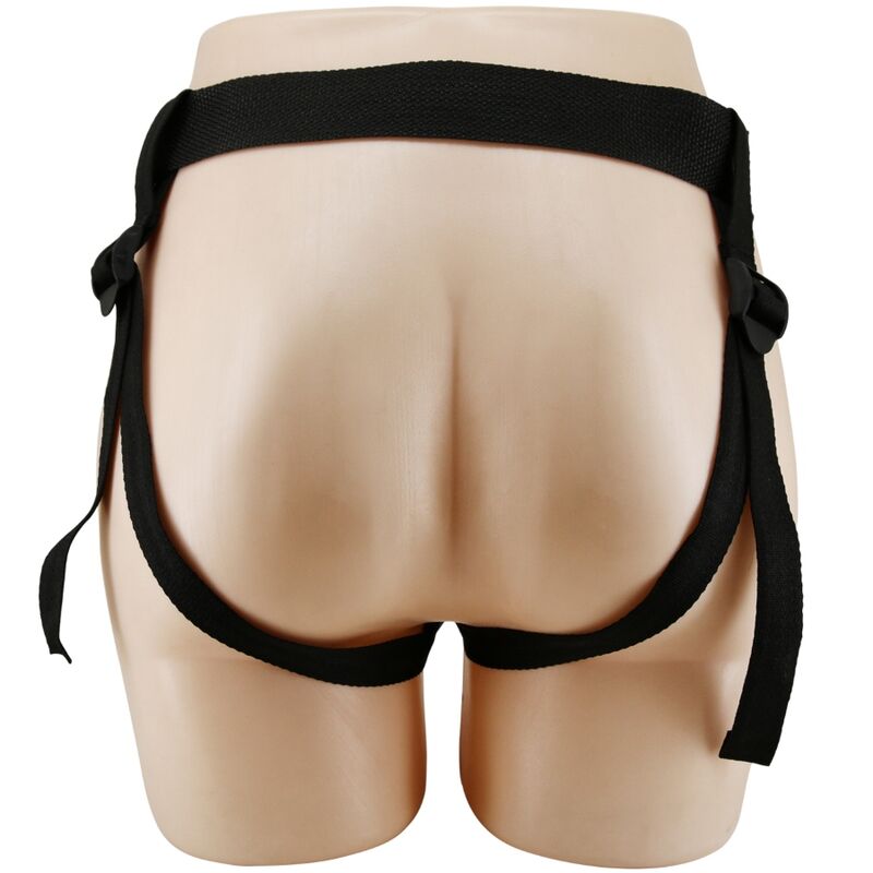 Gode Ceinture Universel Mavis Harnais Réglable 19 cm Naturel - Pretty Love