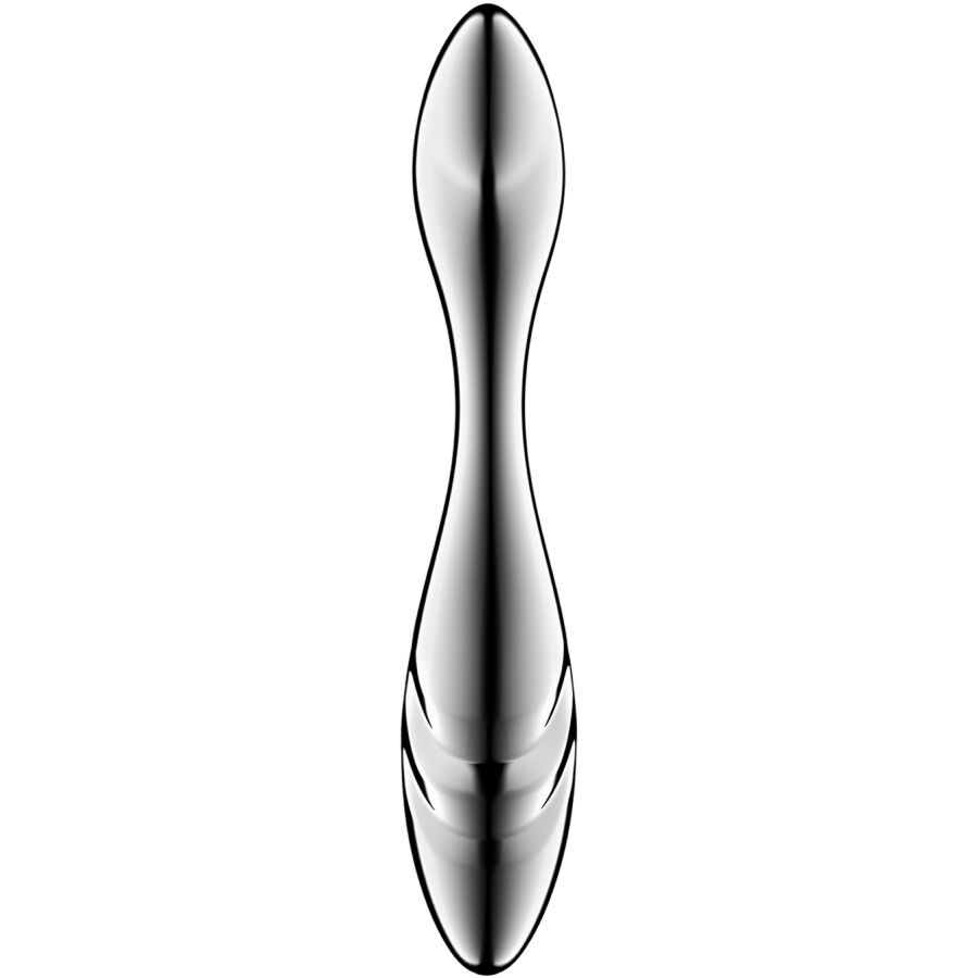 Gode Double Extrémité Pure Gravity 3 Acier Inoxydable Point G - Satisfyer