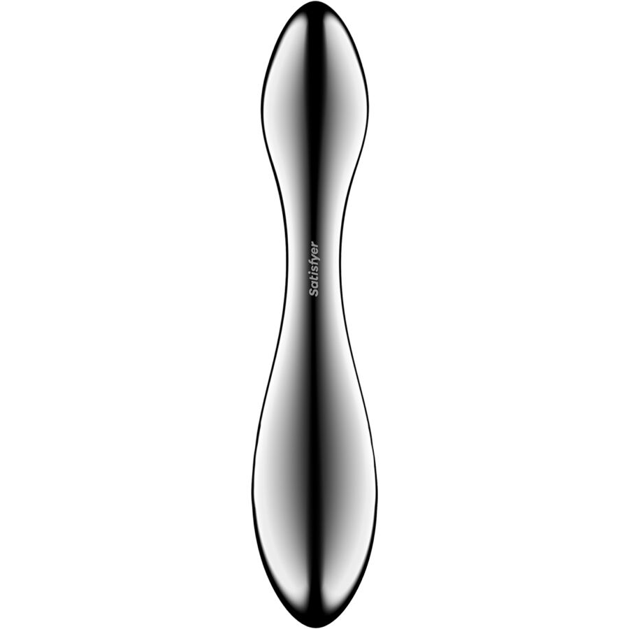 Gode Double Extrémité Pure Gravity 3 Acier Inoxydable Point G - Satisfyer