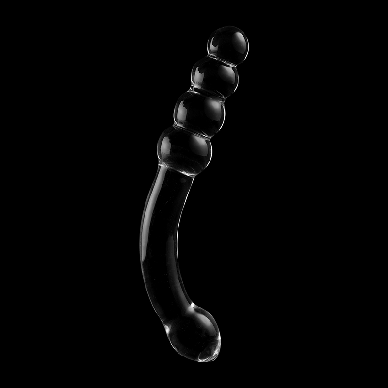 Gode en Verre Borosilicate Nebula Modèle 14 Transparent 18,5 cm - Nebula Series By Ibiza
