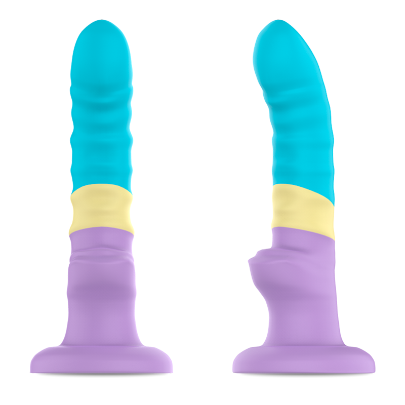 Gode Fantasy Colby Pride Silicone Body-Safe Ventouse - Mythology