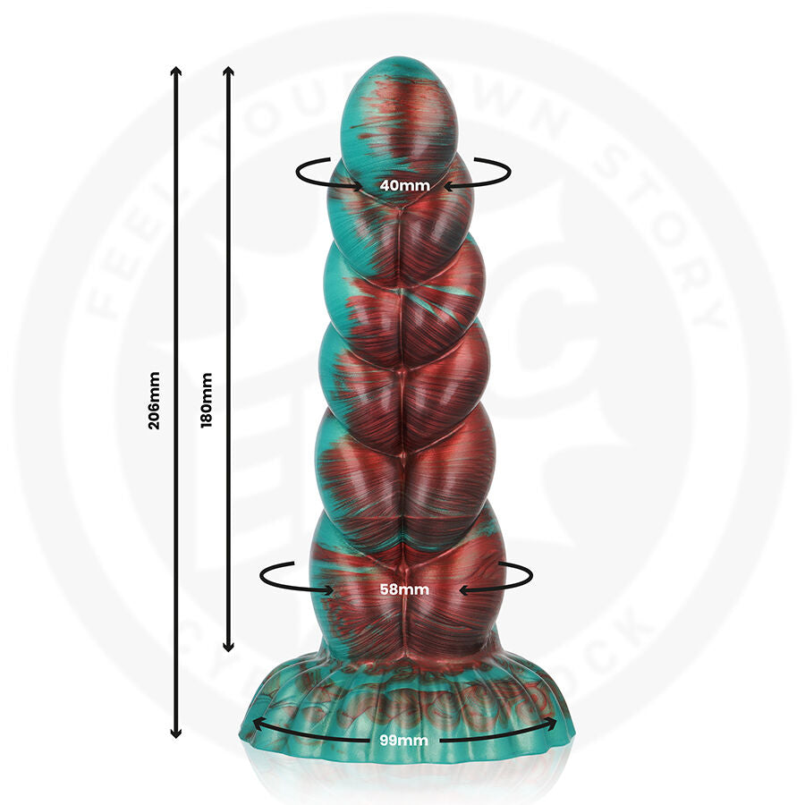 Gode Fantasy Zirion Aridfire Silicone Stimulation Profonde - Epic Cybersilicock
