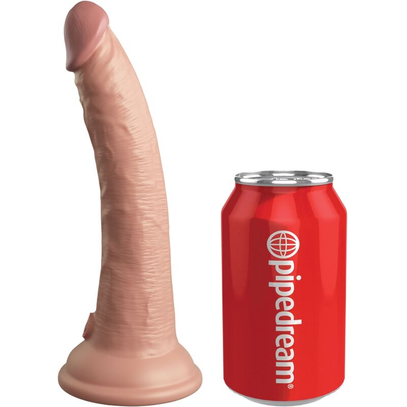 Gode Réaliste Elite Silicone Dual Density Ventouse - King Cock