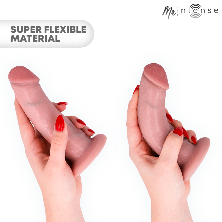Gode Réaliste Terence 16,5 cm Silicone Souple Ventouse - Mr. Intense