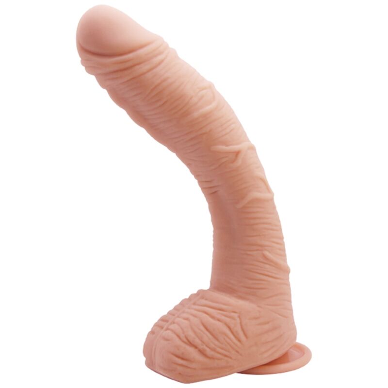 Gode Réaliste Ventouse Alex 27 cm Courbé Point G TPR - Baile
