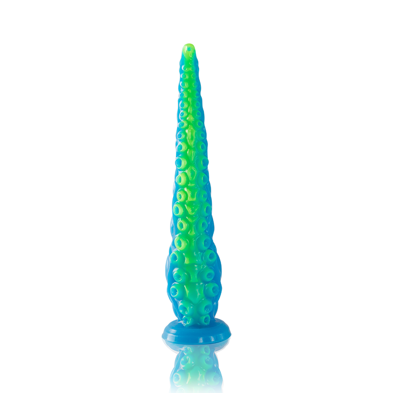 Gode Tentacule Fluorescent Scylla Silicone Mince 2 Tailles - Epic Cybersilicock