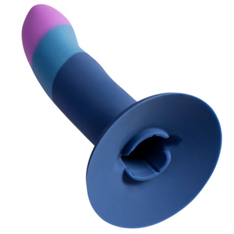 Gode Ventouse Piccolo Silicone Incurvé Point G & P 14 cm - Romp
