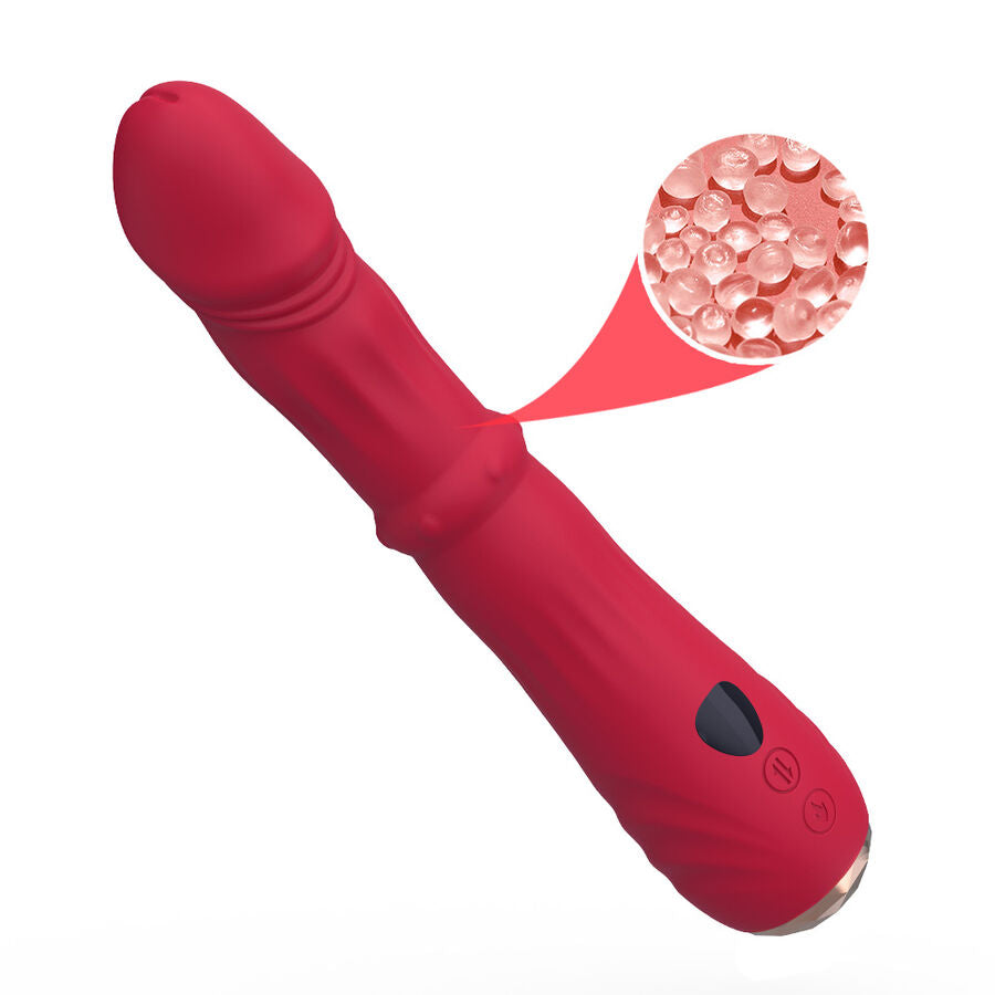 Gode Vibrant Chauffant Point A Thermo-Réglable 42°C Rechargeable - Armony