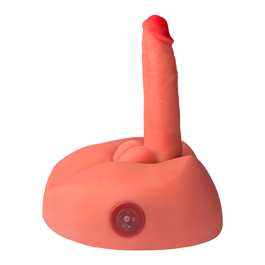 Gode Vibrant Réaliste Honey 25 cm Ventouse Rechargeable USB - Xise
