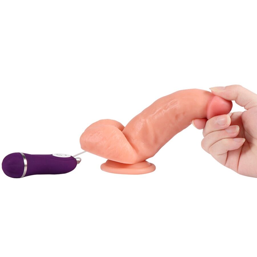 Gode Vibrant Soldat Réaliste Télécommandé 16 cm IPX7 - Shequ