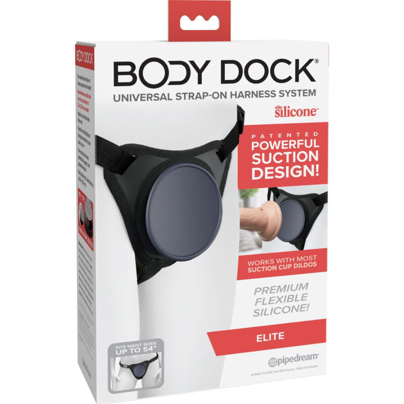 Harnais Gode Ceinture Body Dock Elite Système Ventouse Push-and-Play - Pipedreams