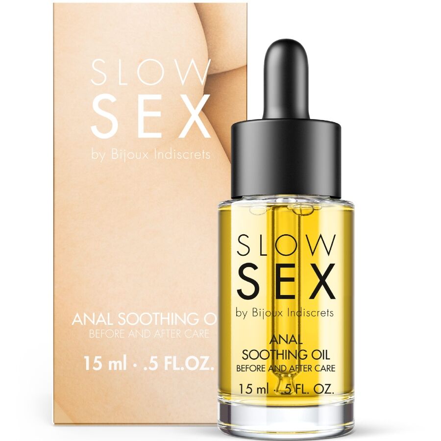 Huile Anale Apaisante Soin Botanique Avant & Après 15 ml - Bijoux Indiscrets