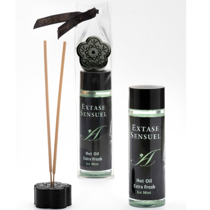 Huile de Massage Effet Glace 30 ou 100 ml - Extase Sensual