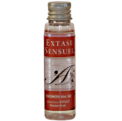 Huile de Massage Thermique Phéromones Fruits de la Passion - Extase Sensual