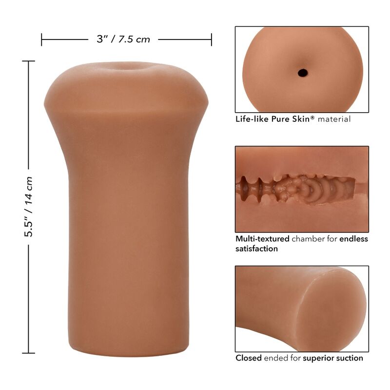 Masturbateur Boundless Stroker - Multi-Texturé TPE Extensible - CalExotics