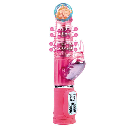 Vibromasseur Rabbit Passion Rampante 10 Modes 27 cm - Baile