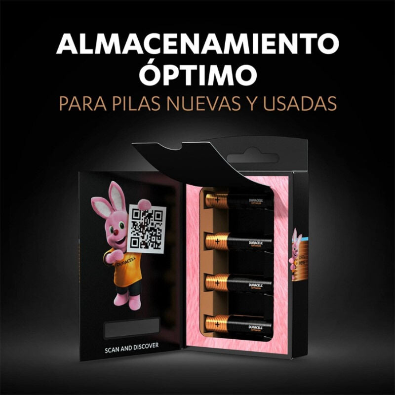 Piles Alcalines AAA LR03 Optimum - Duracell